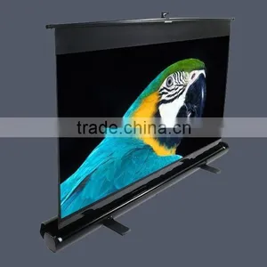 Floor Stand Advertising Projection Screen/portable Floor Projector Screen thumbnail-3