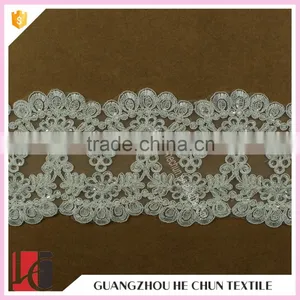 HC-2220-1 Hechun Sewing Sewing Beads Narrow Lace Bridal Trim thumbnail-2