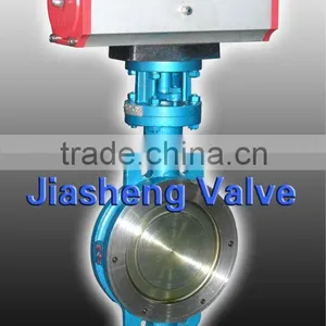 Carbon Steel Butterfly Valves With Pneumatic Actuator thumbnail-1