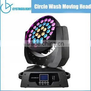 36x10w LED Zoom Moving Head Light RGBW 4 IN 1 Wash Light thumbnail-1
