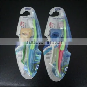 Tooth Brush With Mint Flavour Dental Floss thumbnail-2