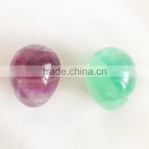 Wholesale Price Green Fluorite Egg For Home Decoration Energy Balance thumbnail-4