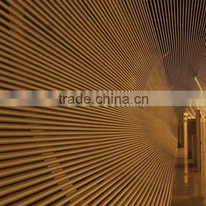 Hottest Modern Dia50mm Aluminum Linear Interval Suspended Round Tube Ceiling thumbnail-6