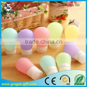 2015 New Stylish Colorful Silicone Travel Packing Bottle thumbnail-1