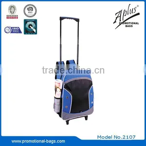 Trendy Trolley Backpack Bag With Wheels thumbnail-1