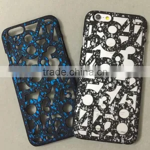 New Arrival Europe and America Sky Hollow Out Number Mobile Phone Cover for Iphone 6 thumbnail-2