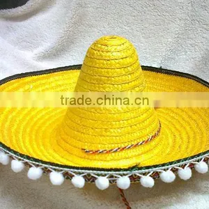 New Style Handmade Mini Mexican Sombrero Straw Hat Quality Choice thumbnail-6