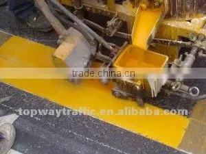 More Reflective Guangzhou TOP WAY TRAFFIC AASHTO Thermoplastic Road Marking Paint in Stock thumbnail-1