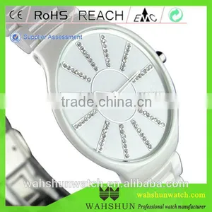High Quality 2016 Hot Sale Luxury Simple Ceramic Watch Sapphire Watches for Men and Ladies thumbnail-2