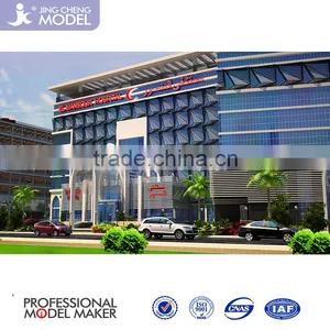 Commercial Project Architectural Visualization 3D Render thumbnail-2