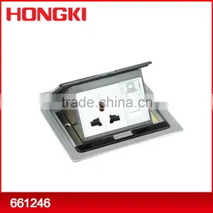 Wholesale Raised Undergound Waterproof Electrical Floor Box thumbnail-1