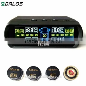OEM Solar Tire Valves Pressure and Temperature External Tpms Sensor thumbnail-1