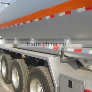 35cbm Dual-axle Fuel Tank Semi-trailer to Transport Fuel and Oil thumbnail-2