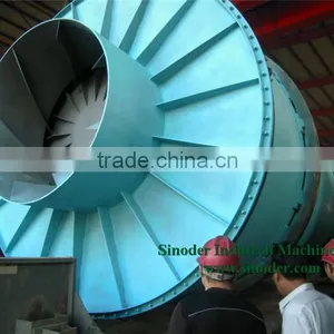 Industrial Rotary Wood Chips Dryer Machine for Drying the Sawdust, Wood Chips, Wood Shavings Materials thumbnail-1
