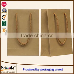 Kraft Paper Bag Heat Seal Kraft Paper Sandwich Bag Kraft Paper Poly Lined Bag Quality Choice thumbnail-4