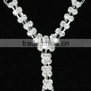 3 Branch Stones Rhinestone Bikini Connectors thumbnail-1
