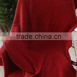 Cable Knit Throw Blanket thumbnail-1
