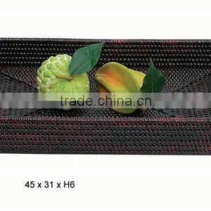 High Quality Rattan Tray Vietnam Handicraft Product thumbnail-1