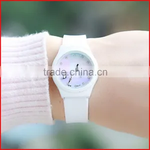 Beauty Design Wrist Silicone Watch for Lady thumbnail-1