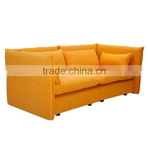 Modern Reclining Loveseat Living Room Sofa by Jasper Morrison thumbnail-2