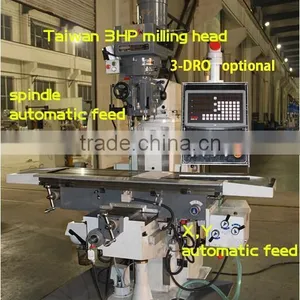 China Profect and Low Cost Auto-feeding Universal Milling Machine X6332C Price thumbnail-3