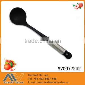 HOT SALE HIGH QUALITY NYLON KITCHEN SLOTTED SPOON WITH S.S HANDLE thumbnail-2
