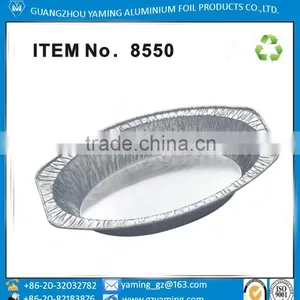 Oval Casserole Aluminum Foil Cake Pan -Disposable Container Item no 8550 thumbnail-1
