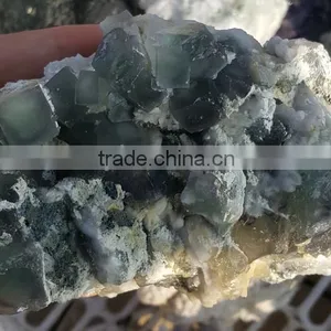 Wholesale Beautiful Purple and Green Fluorite Crystal Specimen for Decoration thumbnail-4