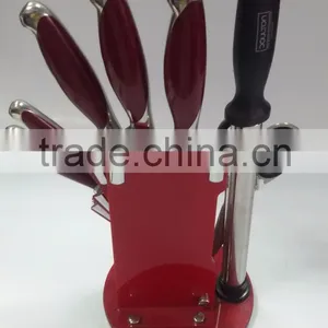 High Quality Hollow Stailess Steel Kitchen Knife Set thumbnail-2