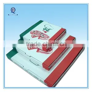 Hot Sale White Kraft Delivery Pizza Box thumbnail-1