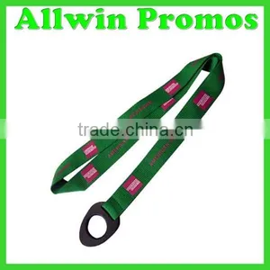 High Quality Promotional Woven Lanyard thumbnail-3
