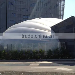 Air-supported ETFE Cushion Roof System for Tunnel Exist Canopy and ETFE Pillow thumbnail-3