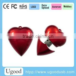 Fancy Heart Shape Usb to Show Love ,cheapest Usb 2.0,high Quality Usb 8gb 16gb 32gb thumbnail-1