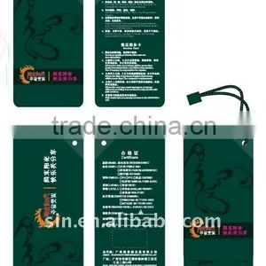 Colorful Paper Certification Hang Tags thumbnail-1
