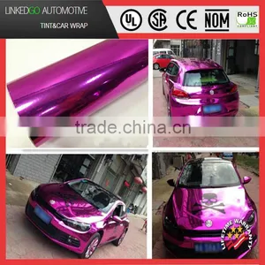 Popular Car Wrap Car Decals Chrome Mirror Vinyl Roll Sheet Adhesive Sticker Vinyl Car Decals Wrapping Sticker thumbnail-1