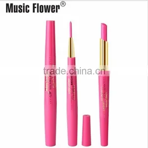 Music Flower Dual Purpose Lipstick&Lip Liner 12 Colors Waterproof Long Lasting Bright Colorful Lipstick Stick Set thumbnail-1