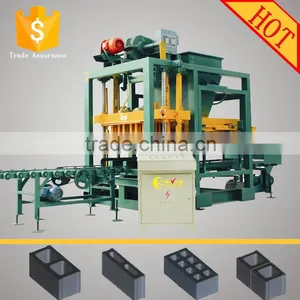 QTJ4-25 Cement Paver Block Making Machine Production Line/automatic Concrete Block Machine thumbnail-1