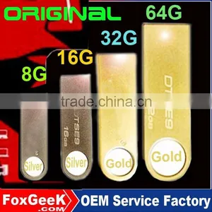 Original DTSE 9 USB2.0 Metal Swivel High Speed Flash Drive 8GB 16G 32G 64G Memory Stick With Blister Packing thumbnail-1