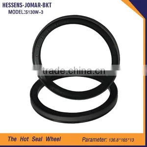 0750 110 156 S130W R130W Rubber Wheel Hub Oil Seal for Excavator thumbnail-1
