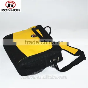 Black and Yellow Practical Garden Tool Bag With Shoulder Strip thumbnail-2
