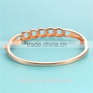 Lovans Jewelry New Design Rose Gold Color Bangle FB053 thumbnail-3
