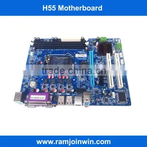Cheap Affordable ATX Type H55 Lga1156 Ddr3 Ram Supported Motherboard thumbnail-1