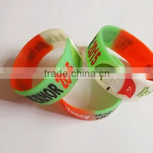 Silicone Wristband/rubber Bracelet/rubber Wristband for Promotion,silicone Rubber Bracelets thumbnail-5