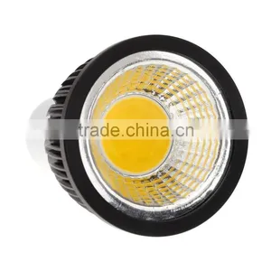 Black 5w Gu10 Cob Led Spotlight Energy Saving Lamp-warm White 3000K thumbnail-2