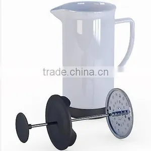 Custom White Ceramic French Coffee Press thumbnail-3