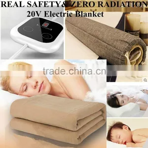PTC Material Luxury 20V Flame Retardant Polyester Small Electric Heating Under Blanket thumbnail-3