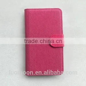 Jeans Style Canvas Leather Diary Phone Universal Case thumbnail-3