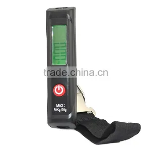 High Quality Portable Mini Digital Hanging Luggage Scale Weighing Hand Scale 50kg/10g thumbnail-2
