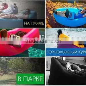 2016 Wholesaler Inflatable Banana Sleeping Bag Hangout Bag thumbnail-1