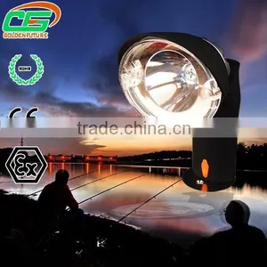 Floating on the Water Rubber and Plastic Housing Rechargeable Outdoor Led Fishing Flashlight thumbnail-1